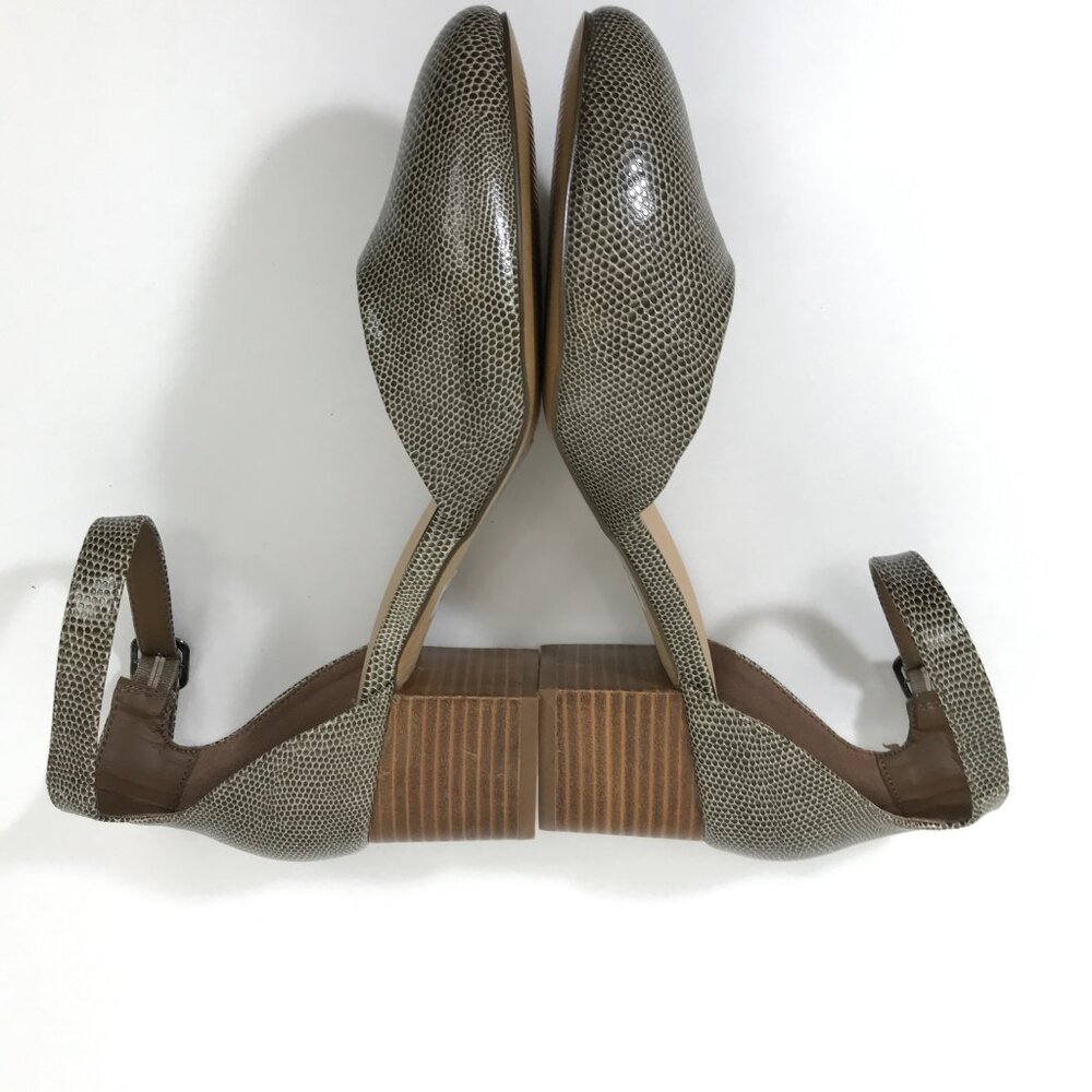 Torrid Textured Snake Print Block Heel Pumps Wome… - image 6